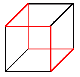 A limit of shortest closed route crossing twelve edges of a cube once