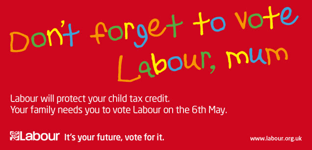 Don't forget to vote Labour