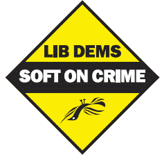 Lib Dems - soft on crime